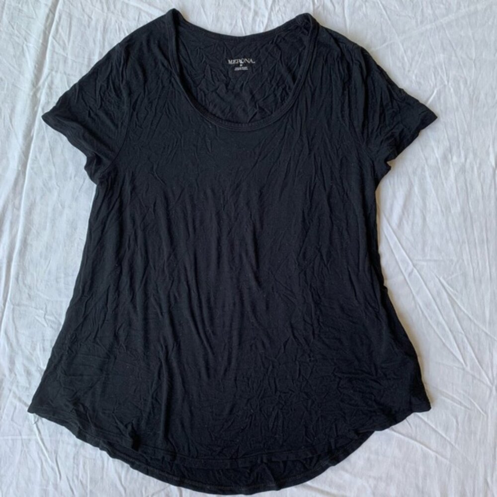 Merona Black Basic T-Shirt